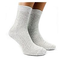 Women's Thin Breathable Organic Linen Socks