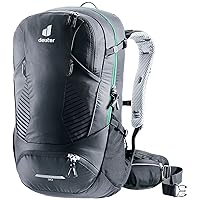 DEUTER Unisex – Adult's Trans Alpine 30 Bicycle Backpack, Black, 30 l