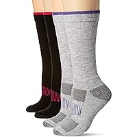 Carolina Ultimate Women's Ultra-dri Cushion Boot Crew Socks 4 Pair Pack