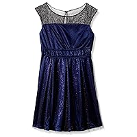 Pippa & Julie Girls' Sleeveless Fit and Flare Dress