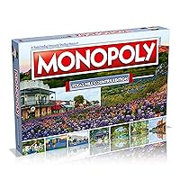 Monopoly Board Game - Texas Hill Country Edition: 2-6 Players Family Board Games for Kids and Adults, Board Games for Kids 8 and up, for Kids and Adults, Ideal for Game Night