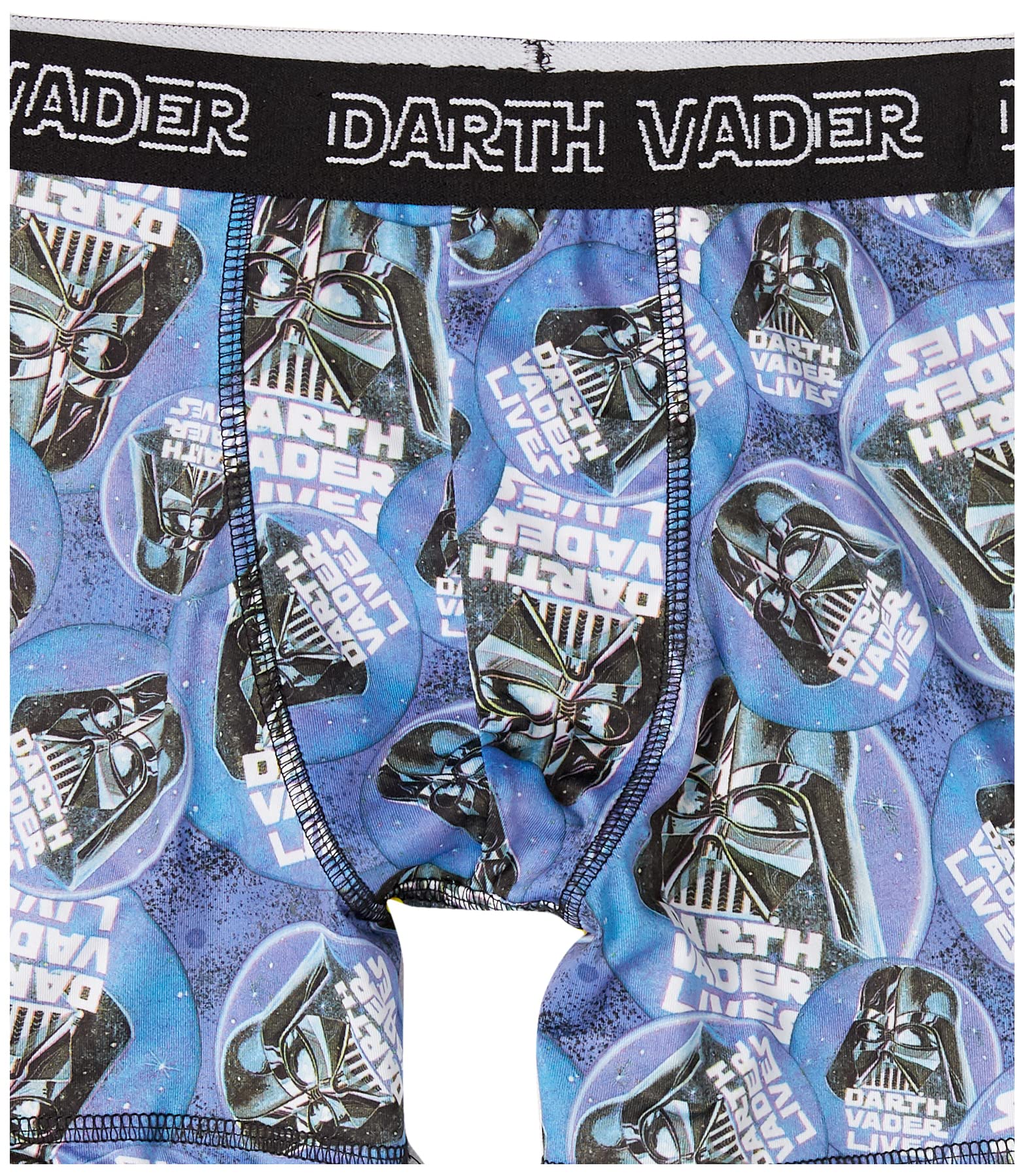 STAR WARS Boys' Big 100% Combed Cotton Poly-Blend Athletic Boxer Briefs in Sizes 4, 6, 8, 10 and 12