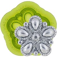 Marvelous Molds Pearl Radiance Silicone Mold for Cake Decorating with Fondant | Gum Paste and More