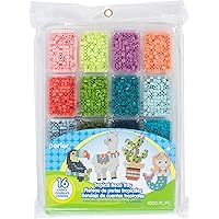 Perler Tropical Colors Fuse Bead Tray for Crafts, 4000pcs