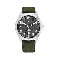 Tommy Hilfiger Forrest Mens Analog Quartz Watch with Stainless Steel Bracelet 1710593