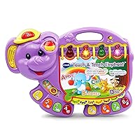 Touch and Teach Elephant, Purple (Amazon Exclusive)