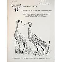Status of greater sandhill cranes in Piceance Basin (Technical note - Bureau of Land Management ; T/N 314)