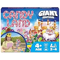 Giant Candy Land Game for Kids Party Board Game Indoor/Outdoor with Oversized Gameboard Summer Toy for Preschoolers, Kids, & Families Ages 4 and up