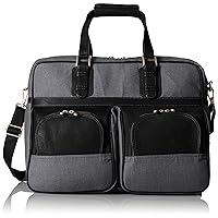 Carry-on with Pockets, Black, One Size