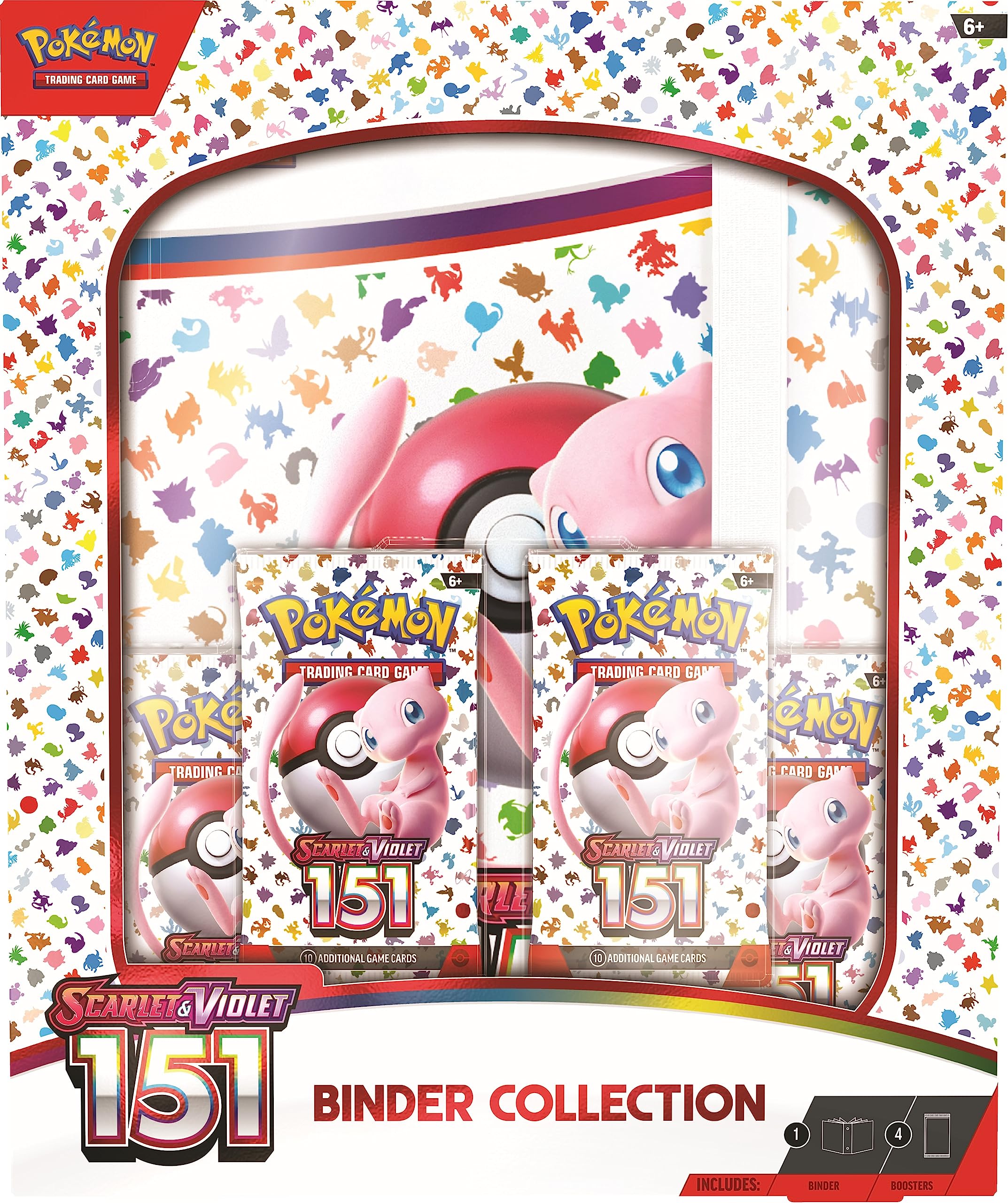 Pokemon TCG Scarlet & Violet 3.5 Pokemon 151 Binder Collection