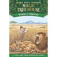 Lions at Lunchtime (Magic Tree House Book 11) Lions at Lunchtime (Magic Tree House Book 11) Paperback Kindle Audible Audiobook School & Library Binding Preloaded Digital Audio Player