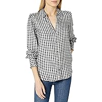 PAIGE Women's Enid Shirt with Ruffle Cuff
