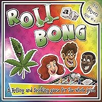 Weed Board Game for Adults | Fun Game Night and Great Gift Idea | Fun Ganja Game | Includes Board, 8 Player Pawns, 2 Six-Sided Dice, Simple Rules