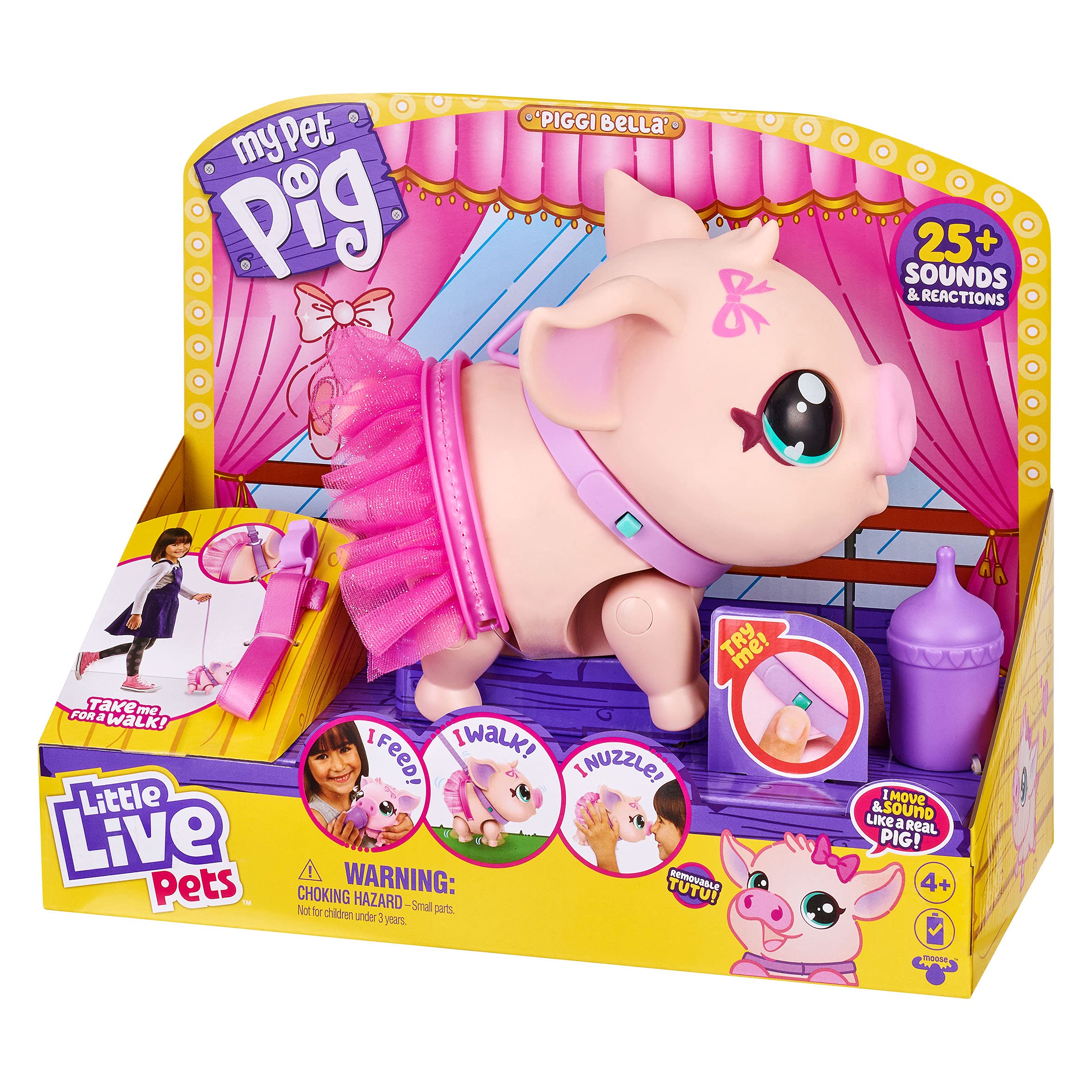 Little Live Pets- My Pet Pig: 'Piggi Bella'