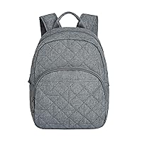 Travelon Anti-Theft Boho Backpack, Gray Heather, One Size