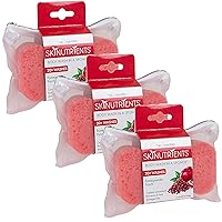 Spongeables Body Wash in a 20+ Wash Sponge, Pomegranate Punch, 3 Count