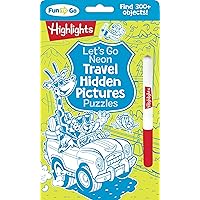 Let's Go Neon Travel Hidden Pictures Puzzles (Highlights Fun to Go)