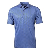 Pike Banner Print Stretch Men's Polo