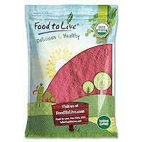 Food to Live Organic Raspberry Powder, 8 Pounds - Non-GMO, Raw, Vegan Superfood, Bulk, Rich in Essential Amino, Fatty Acids, & Minerals, Great for Juices, Drinks, and Smoothies, Contains Maltodextrin