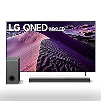 LG 75-inch Class QNED85 Series 4K Smart TV with Alexa Built-in 75QNED85UQA S80QY 3.1.3ch Sound Bar w/Center Up-Firing, Dolby Atmos DTS:X, Works w/Alexa, Hi-Res Audio, IMAX Enhanced