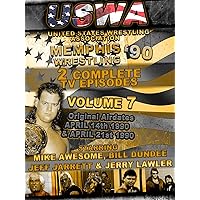 USWA Memphis Wrestling 2 TV Episodes 1990 Vol 7