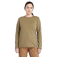 Timberland PRO Women's Core Long Sleeve T-Shirt, Burnt Olive