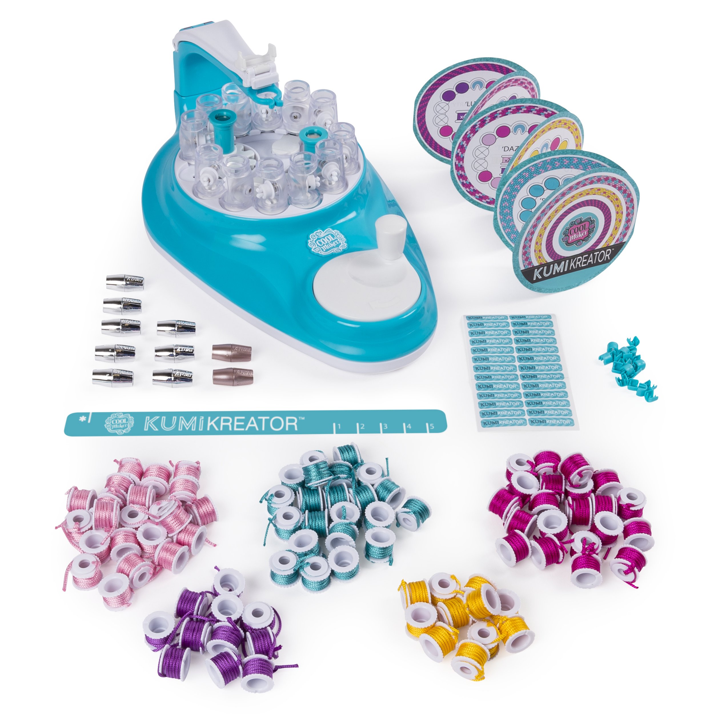 Cool Maker 6045336 KumiKreator Friendship Bracelet Maker, Quick & Easy Activity Kit for Kids, Ages 8 and Up