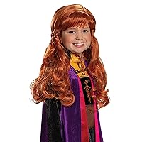 Disguise Costume Modern Wig, Red, One Size Child US
