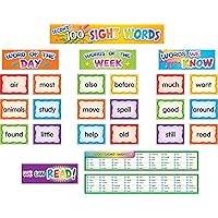 Teacher Created Resources Second 100 Sight Words Pocket Chart Cards (TCR20846)