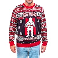 Ripple Junction Death Row Records Inmate Fair Isle Adult Ugly Christmas Sweater