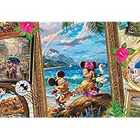 Thomas Kinkade - Disney - Travel Collage - 2000 Piece Jigsaw Puzzle