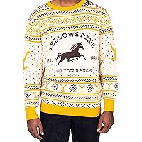 Yellowstone Classic Dutton Ranch Logo Ugly Christmas Sweater