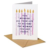 American Greetings Birthday Card for Her (So Worth Celebrating)