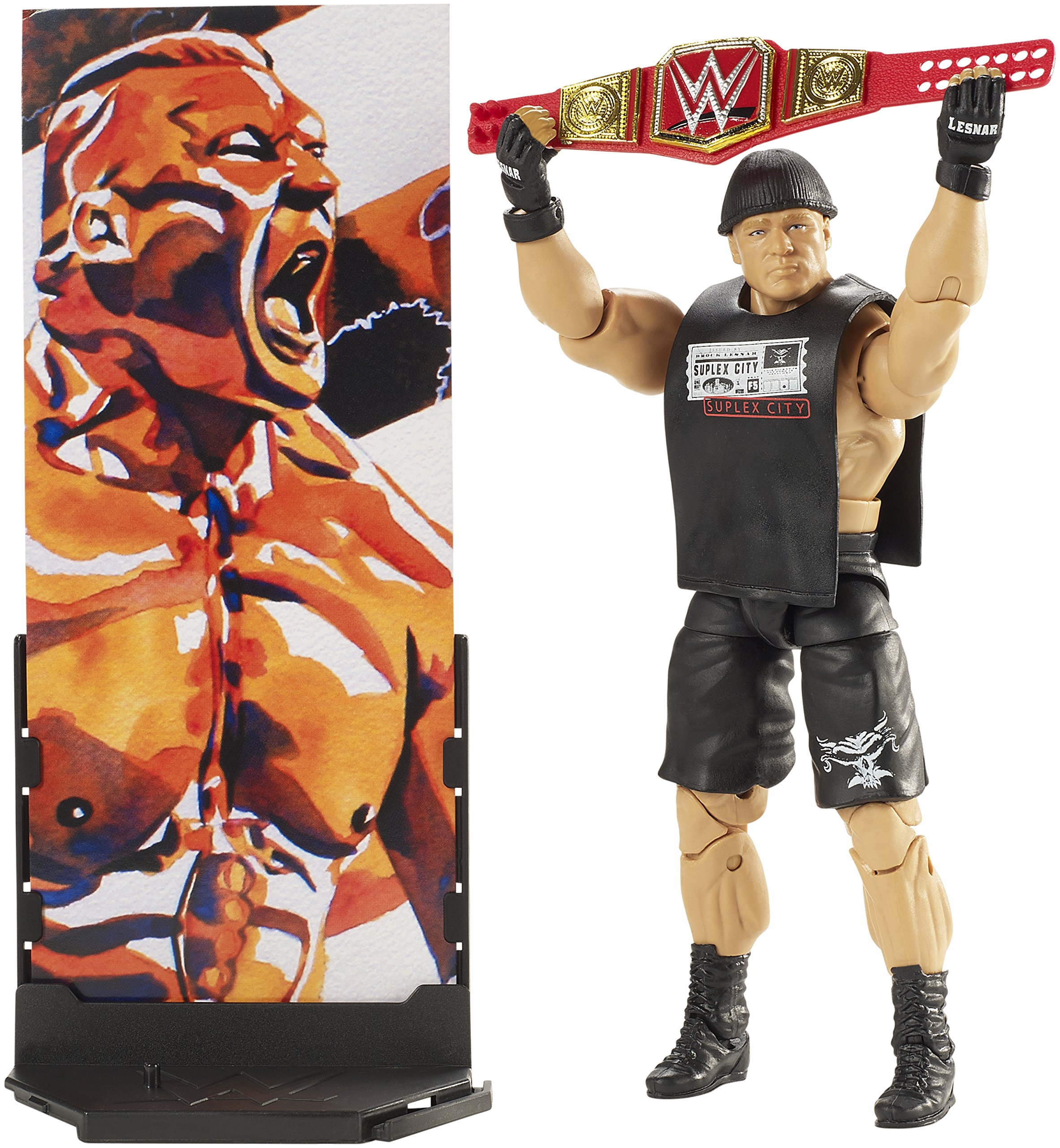 WWE Brock Lesnar Elite Collection Action Figure