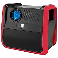 RCA - RPJ060 Portable Projector Home Theater Entertainment System, Long Lasting Battery - 2.5 Hours per Charge - Outdoor, Rechargeable, Speakers - Enjoy without any Cable on the go - Phone/Stick/PC