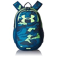 Under Armour Scrimmage Backpack 2.0, Teal Rush (454)/Lime Light, One Size Fits All