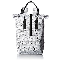 SNOOPY(スヌーピー) Nylon Comic Pattern Flying Ace Tote Backpack
