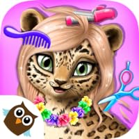 Jungle Animal Hair Salon - Makeup, Fashion & Styling Game for Kids