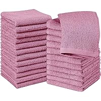 Simpli-Magic Cotton Washcloths Pink (Pack of 48)