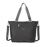Baggallini Avenue Tote - Medium 12x18 Inch Travel Crossbody Shoulder Bag - Lightweight Laptop Tote Bag