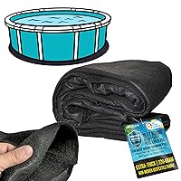 Armour Shield 15-Foot Round Heavy Duty Pool Liner Pad for Above Ground Swimming Pools - Protects Pool Liner, Prevents Punctures, Weed Barrier, Eco-Friendly Fabric - Extends Liner Life