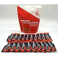 Strawberry Flavored Glucose Gels, Twenty 1.1-Ounce Packets In Brand Bag, 15-Grams Fast-Acting Glucose