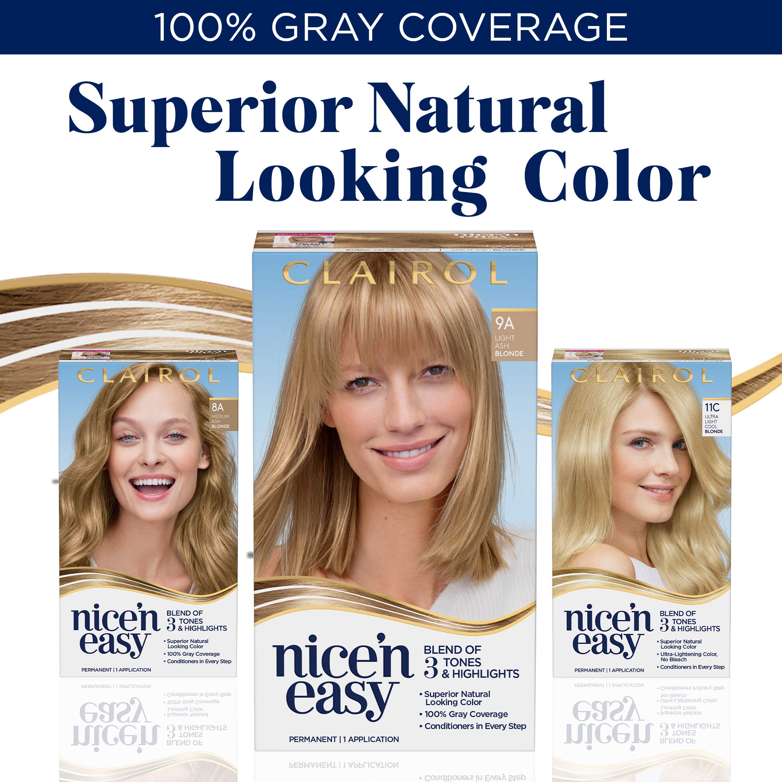 Mua Clairol Nice'n Easy Permanent Hair Dye, 7C Dark Cool Blonde Hair Color,  Pack of 1 trên Amazon Mỹ chính hãng 2023 | Giaonhan247
