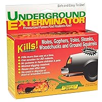 Underground Exterminator Pest Control Reusable Exhaust Pipe Attachment- Exterminates Gophers, Moles, Skunks, Voles and All Outdoor Underground Pests Humanely with Exhaust from Cars