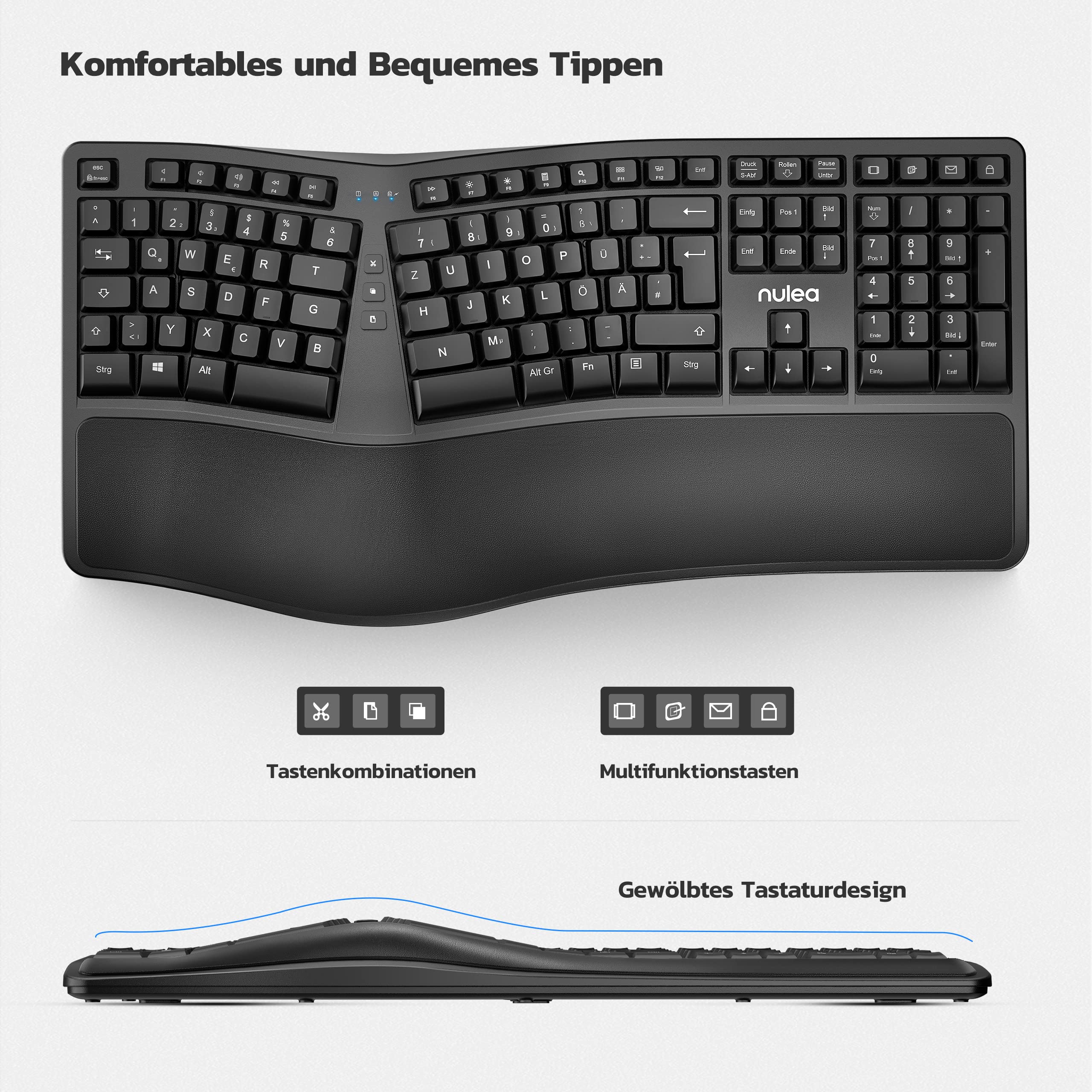 mac compatible ergonomic keyboard
