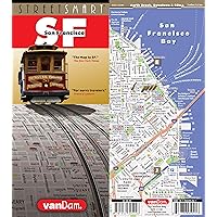 StreetSmart San Francisco Map by VanDam – Laminated pocket size City Street map to SF, CA with all attractions, sights, museums, hotels, beaches & BART, MUNI, CalTrain Transit Info, 2024 Edition StreetSmart San Francisco Map by VanDam – Laminated pocket size City Street map to SF, CA with all attractions, sights, museums, hotels, beaches & BART, MUNI, CalTrain Transit Info, 2024 Edition Map