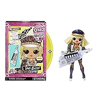 L.O.L. Surprise! Remix Rock Fame Queen Fashion Doll with 15 Surprises Including Keytar, Outfit, Shoes, Stand, Lyric Magazine, and Record Player Playset - Kids Gift, Toys for Girls Boys Ages 4 5 6 7+