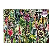 Houseplant Jungle 1000 Piece Jigsaw Puzzle for Adults – Plant Jigsaw Puzzle with Mix of Succulents & Other Household Plants – Fun Indoor Activity, Multicolor