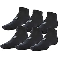 Under Armour Men's Essential Lite Low Cut Socks, 6-Pairs