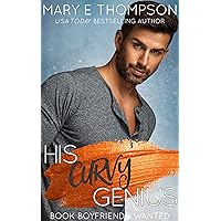 His Curvy Genius: A Small Town Curvy Girl Romance (Book Boyfriends Wanted 10)